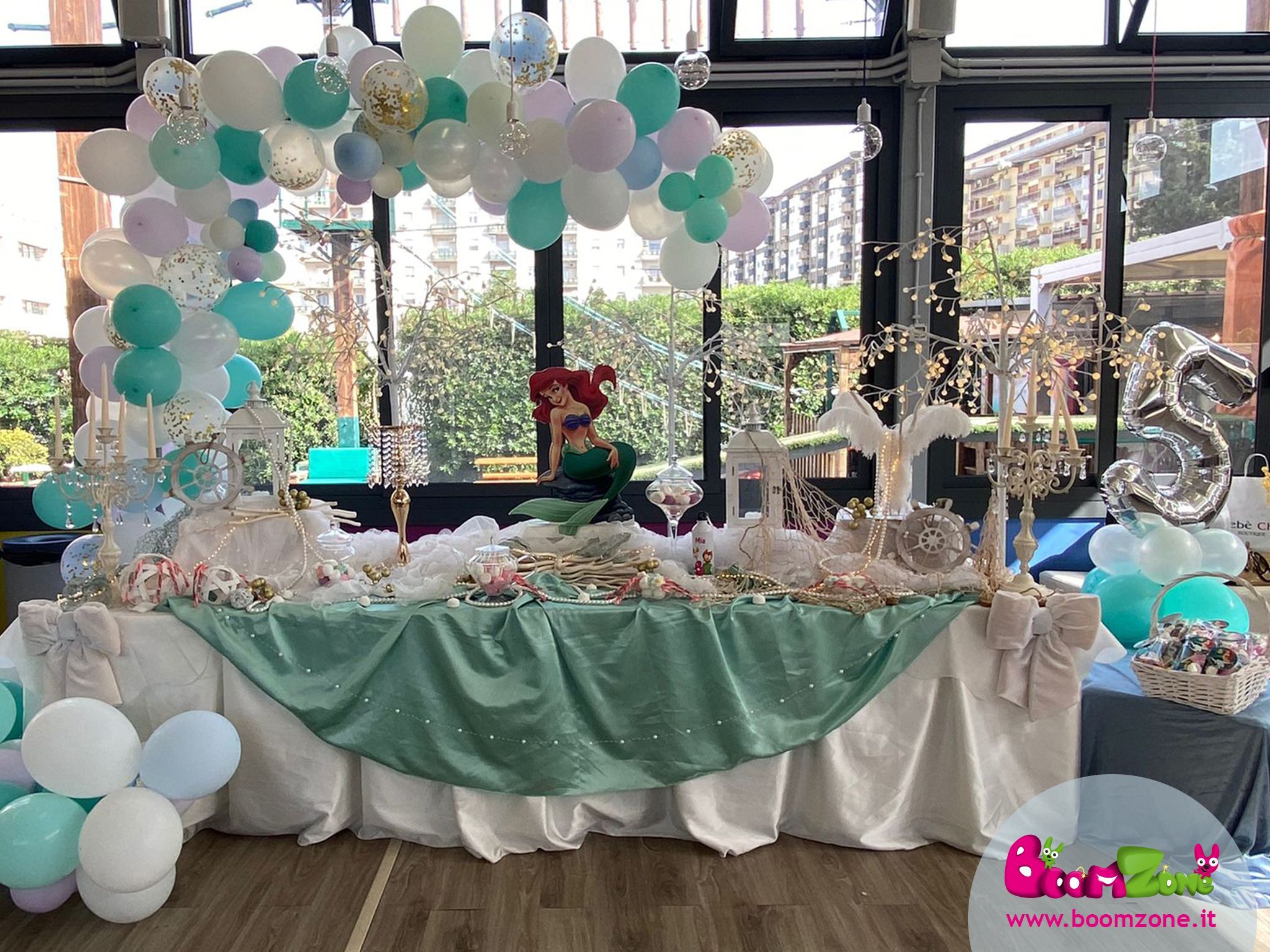 Festa di compleanno a tema Ariel, la sirenetta