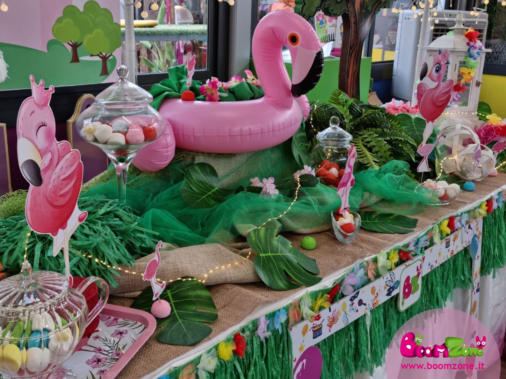 Festa a tema Fenicotteri Rosa