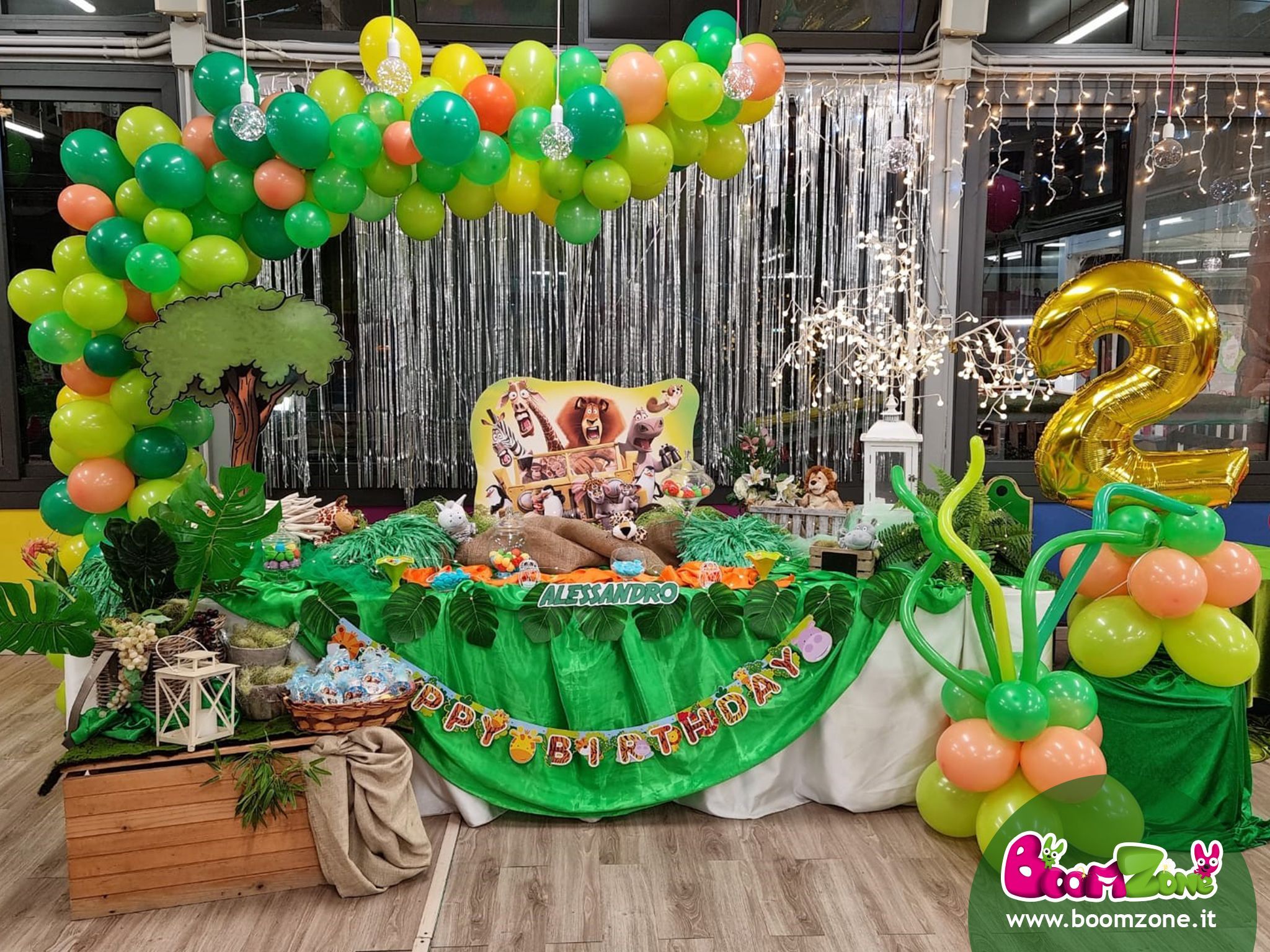 Festa a tema Madagascar