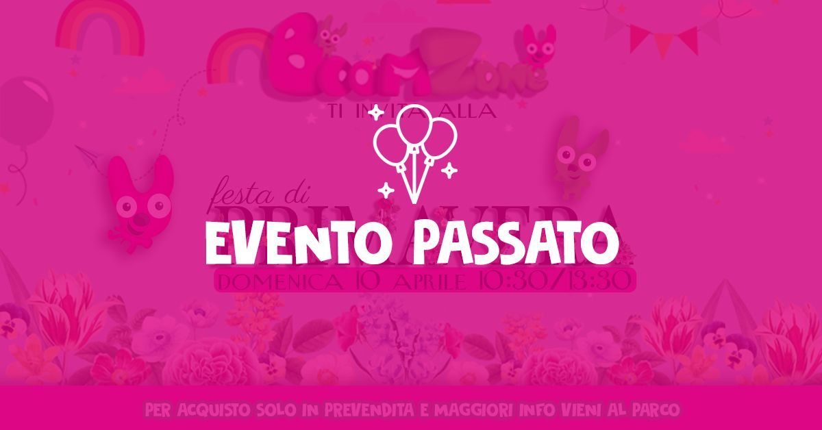 Festa di Primavera, Boom Zone parco divertimenti a Palermo