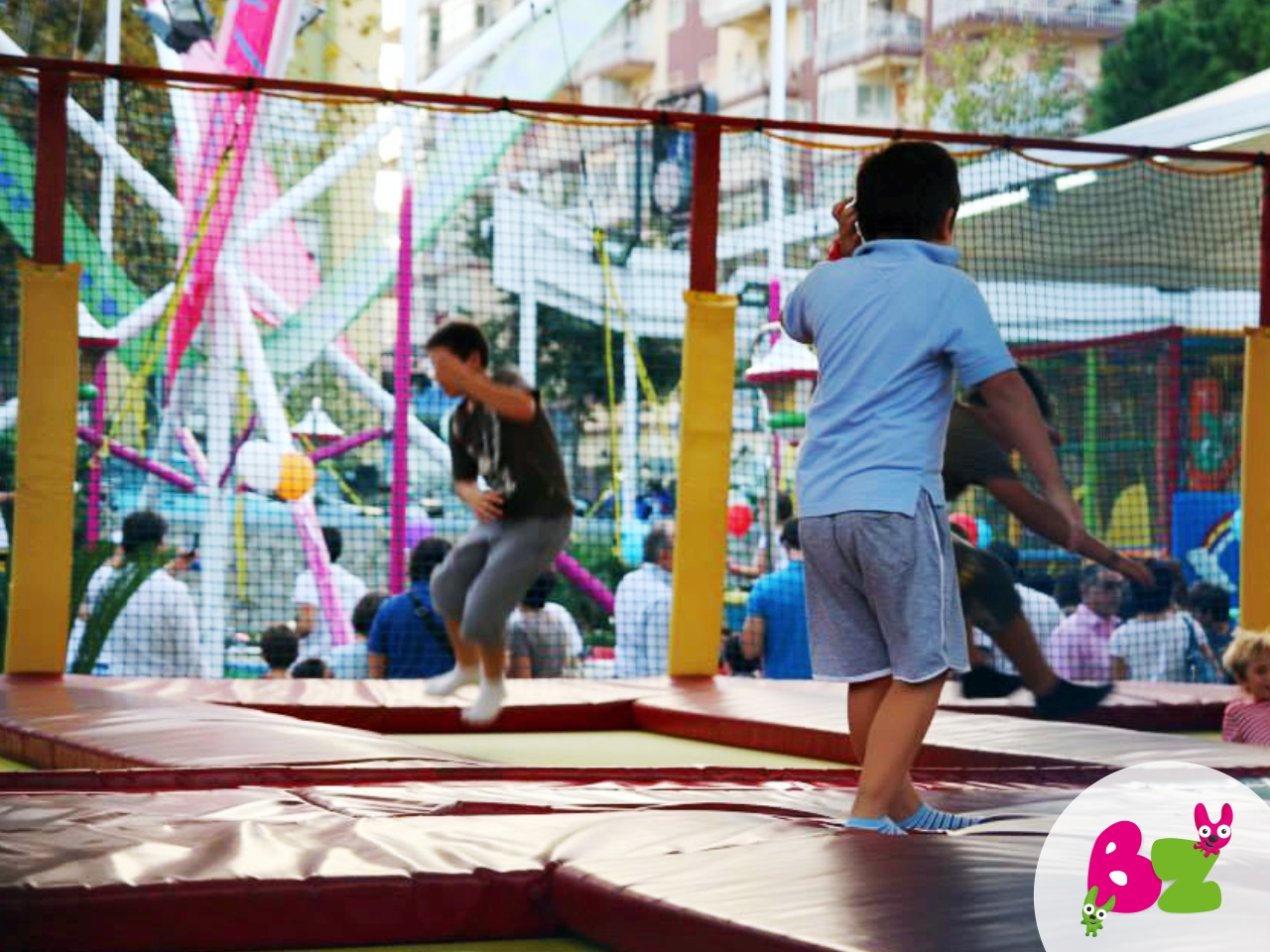 Il parco divertimenti Boom Zone a Palermo