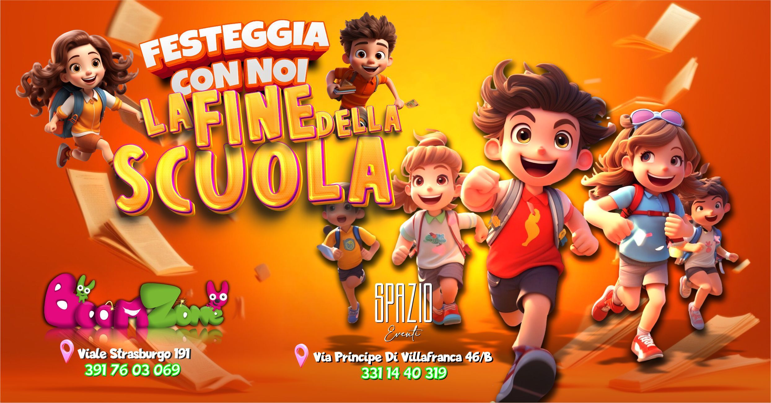 Promozione parco divertimenti Palermo Boom Zone: Festeggia con Noi la Fine della Scuola!