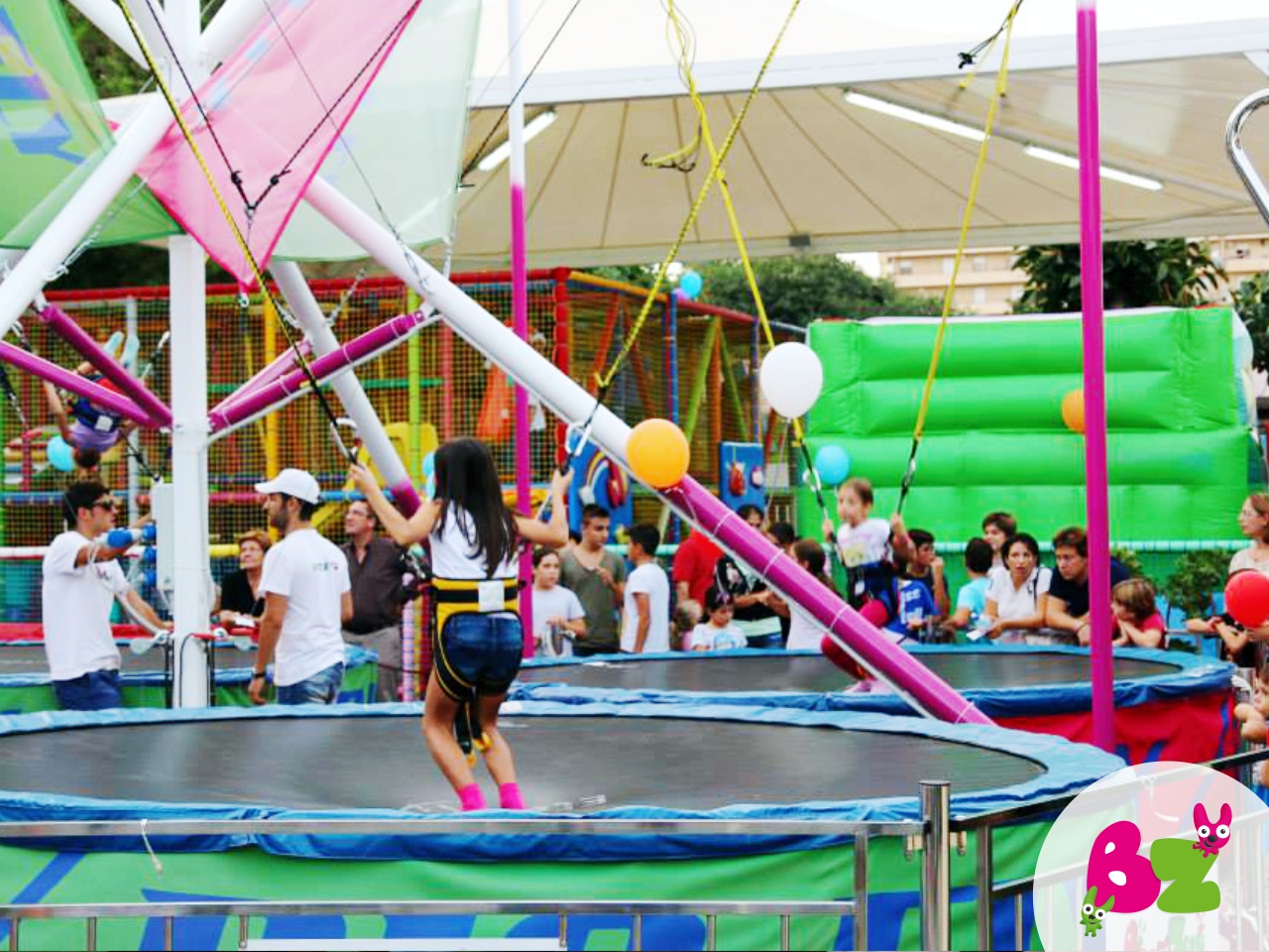 Il parco divertimenti Boom Zone a Palermo