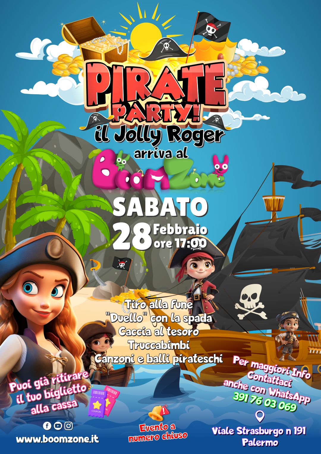 Frozen evento pirati